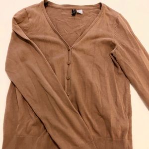 Taupe H&M Cardigan